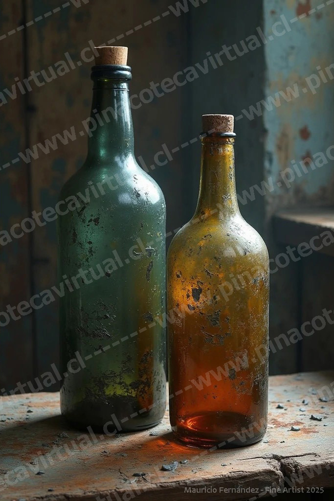 110.- Botellas antiguas