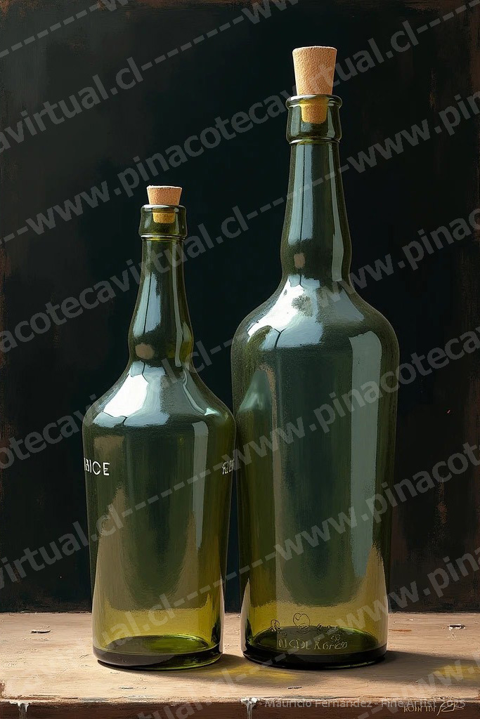 114.- Botellas antiguas