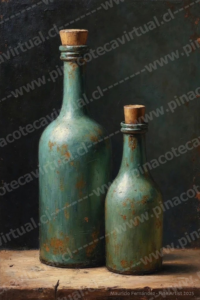 115.- Botellas antiguas