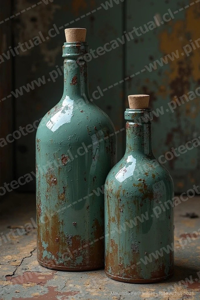 55.- Botellas antiguas